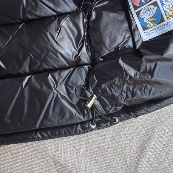 Moncler Men's Ouse Hooded Down Gilet in Black - Picture 12 of 12